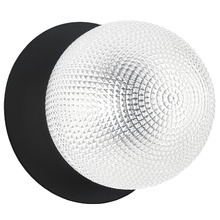 Lassie Diamond Cut Glass Cool White LED Outdoor Wall Light
